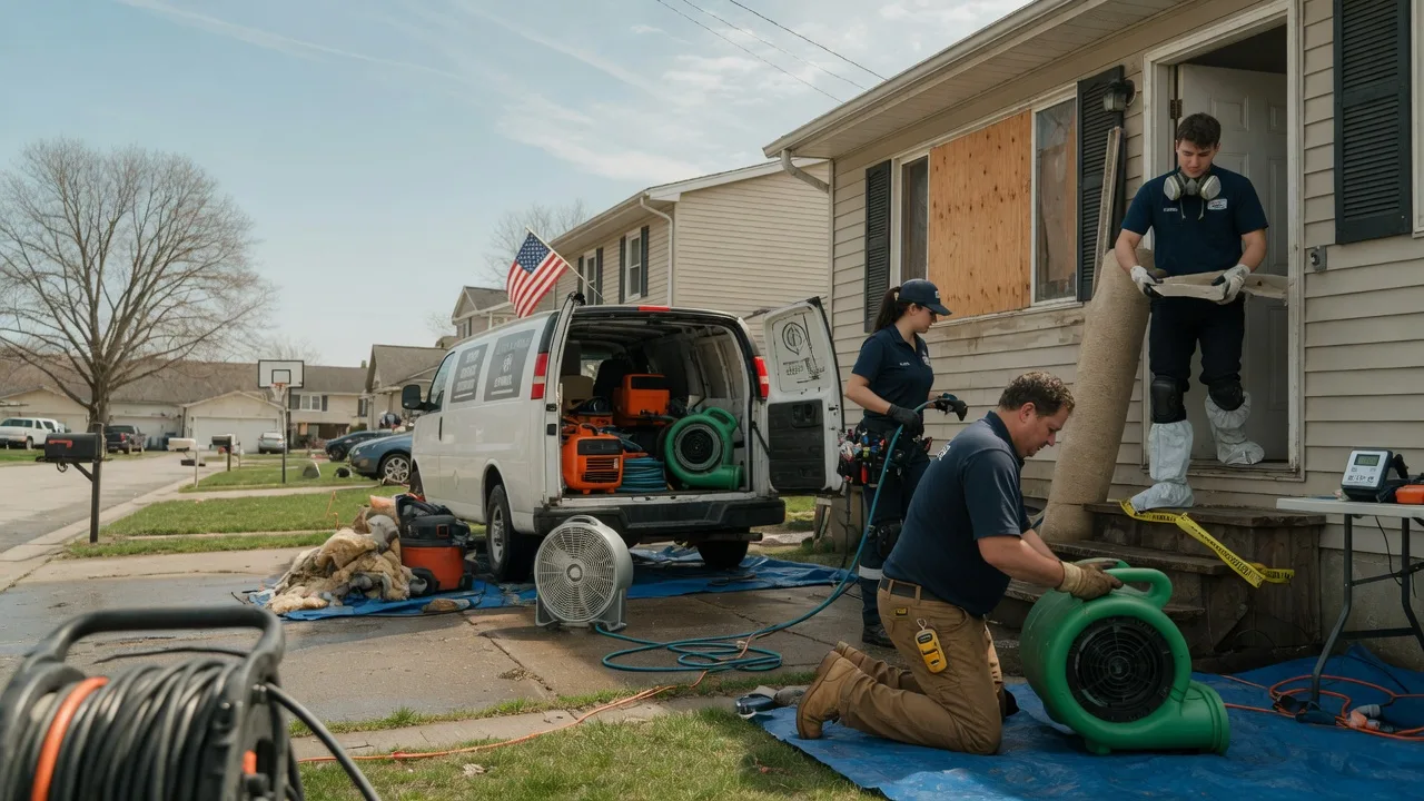 Water Damage Restoration in Hookstown, PA near me